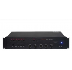 Preamplificador de 6 zonas con reproductor de grabación de mensajes