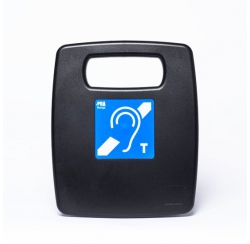 Sistema de bucle de inducción portátil para personas con discapacidades auditivas