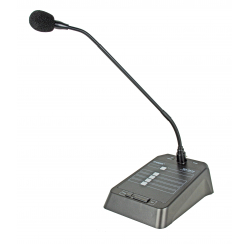 Microphone paging desk for preamplifier MX-804