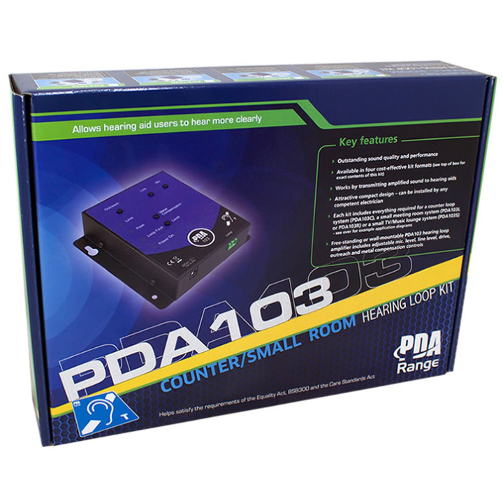PDA103C - boucle à induction magnétique de comptoir - Carton