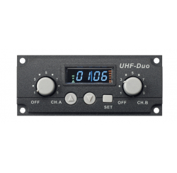 Module récepteur double UHF 16 Fréquences pour EXPERT+
