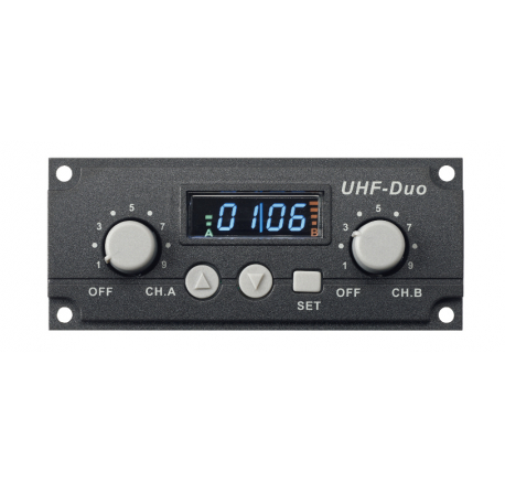 Module récepteur double UHF 16 Fréq. pr EXPERT+