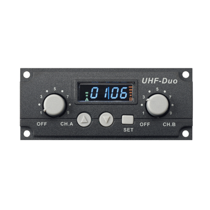 Dual UHF 16 Frequency Microphone Receiver Module