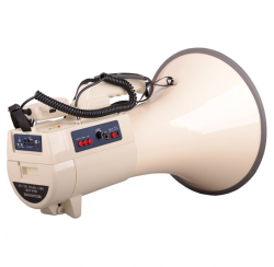45 W max. megaphone with USB and SD port