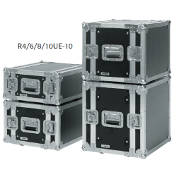 Flight case 19" standard de 10U pour périphériques