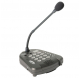 Pupitre microphone amplifié