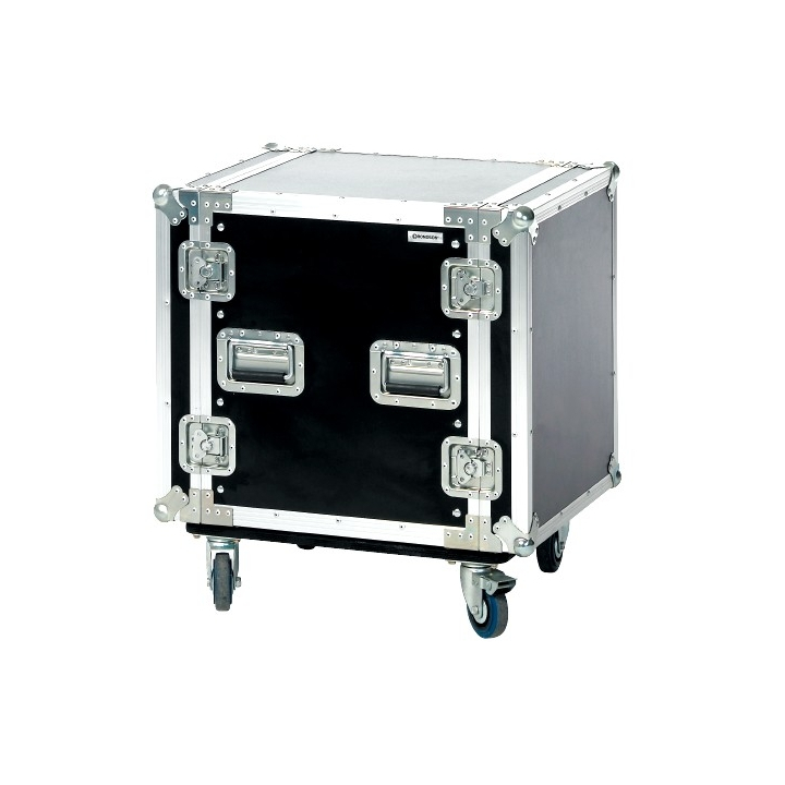 Flight case 19" à roulettes de 12U à 20U