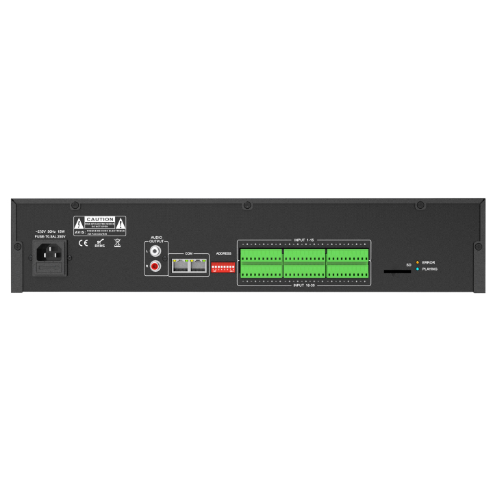 Adaptateur réseau IP avec ampli 120 W