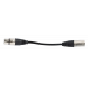 Pied de micro avec perche orientable et télescopique en acier chromé, hauteur réglable de 100 à 170 cm, filetage 3/8” / 5/8”
