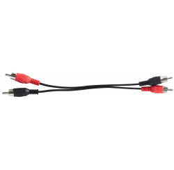 Connection cable - 2 RCA / 2 RCA - 1.5 m