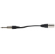 Pied de micro avec perche orientable et télescopique en acier chromé, hauteur réglable de 100 à 170 cm, filetage 3/8” / 5/8”