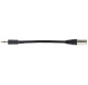 Pied de micro avec perche orientable et télescopique en acier chromé, hauteur réglable de 100 à 170 cm, filetage 3/8” / 5/8”