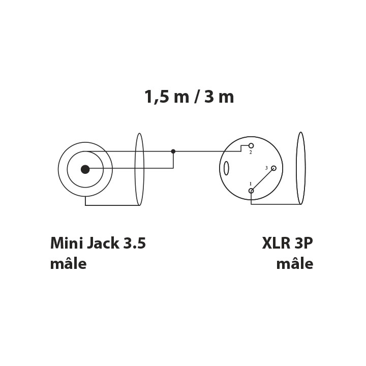 Pied de micro avec perche orientable et télescopique en acier chromé, hauteur réglable de 100 à 170 cm, filetage 3/8” / 5/8”