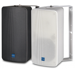 Weatherproof wall-mounted compact loudspeakers 80W