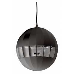 Altavoz esférico negro de 20W en linea de 100V