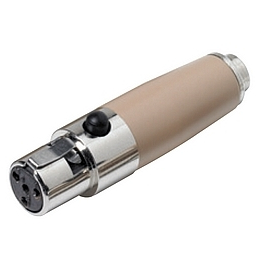 ADP-25/TA4F-SH - Adaptateur mini XLR 3 pôles Femelle / Jack Femelle stéréo 2,5 mm