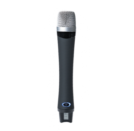 Microphone émetteur UHF main pour système de visite