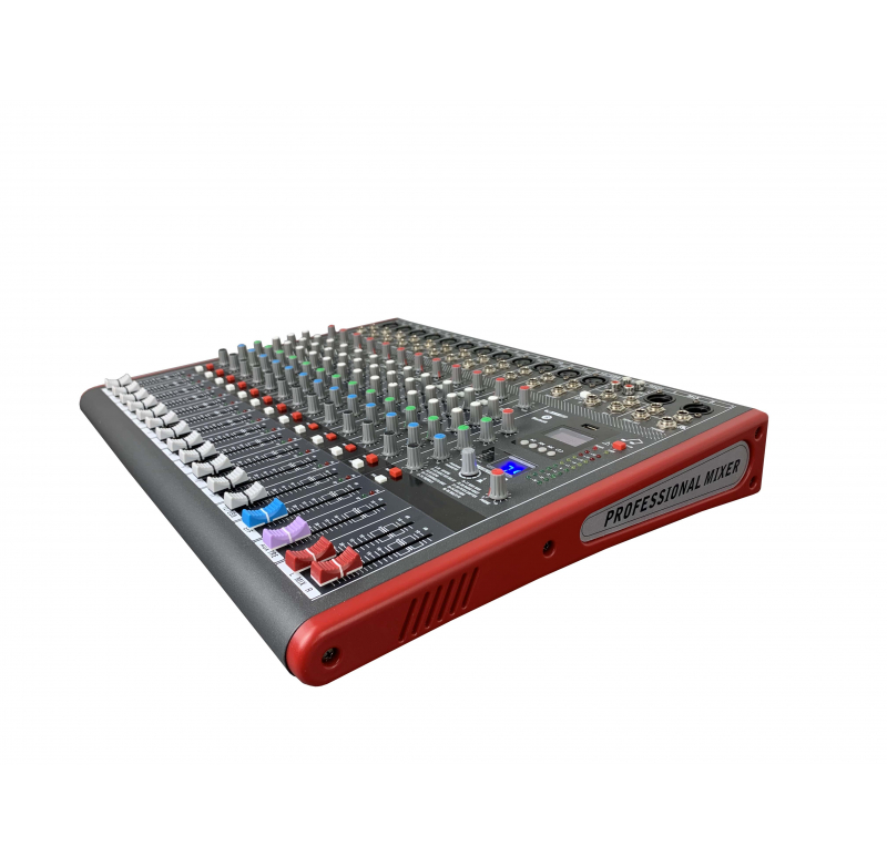 ET-120S Table de mixage professionnelle 12 canaux, petite table de mixage  compatible avec tuner USB : : Instruments de musique, scène et  studio