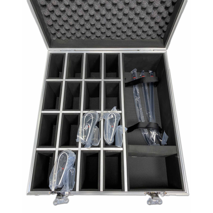 WCS-CASE : Valise de transport 16 compartiments