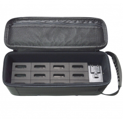 12-compartment transport case for WT-200 system boxes