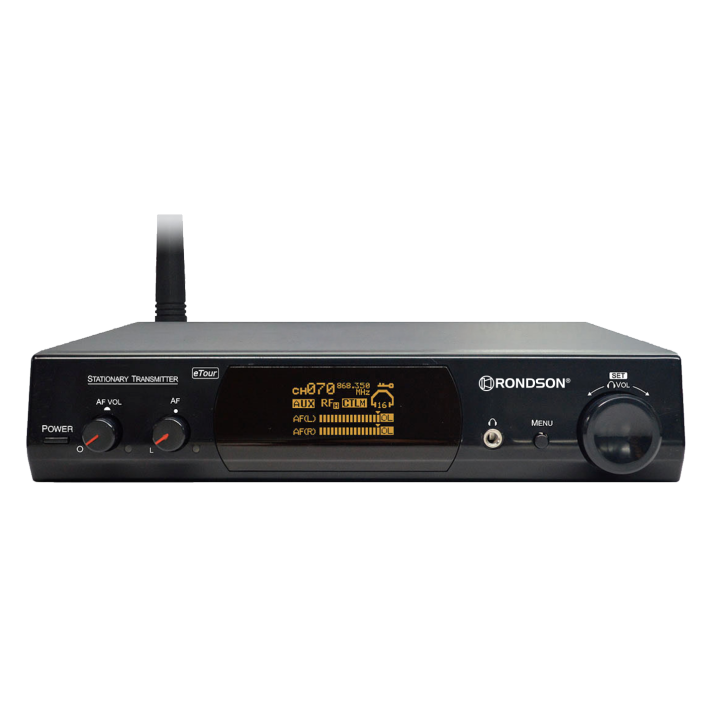 Station émetteur fixe pour système de visite UHF avec 1 récepteur EJ-7R
