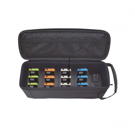 WT-200E - Pack visite guidée WT-200 avec valise de charge 1 émetteur et 11 récepteurs