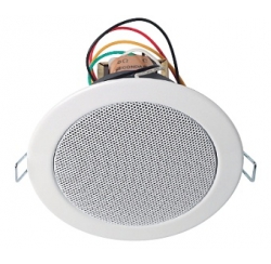 6W in-line 100V ceiling speakers