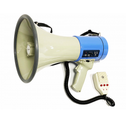 Voice amplifier 25W max. siren with USB and SD port