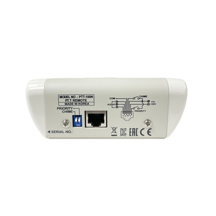 Pupitre micro à télécommande