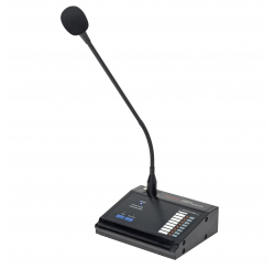 8-zone call microphone station compatible with the T-8000 matrix