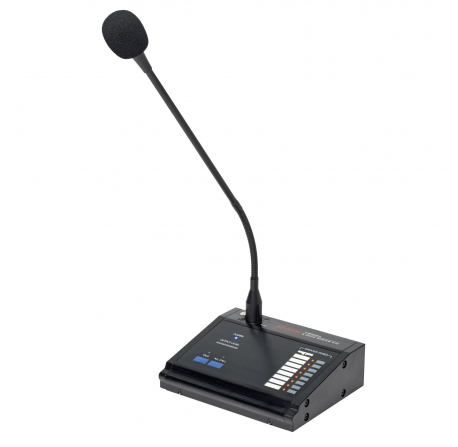 T-8000A - Pupitre micro d’appel 8 zones pour matrice T-8000