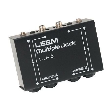 LJ 5 - Boîtier répartiteur audio prises jack et RCA