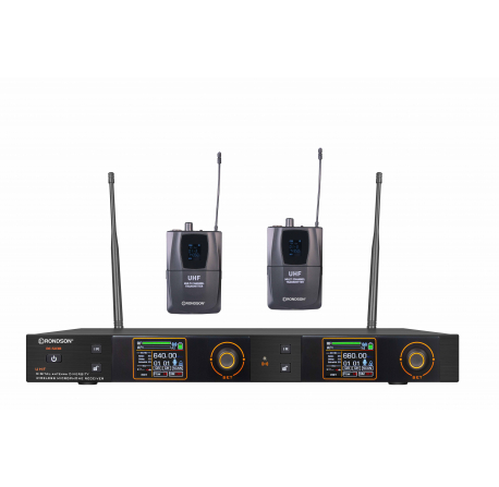 Ensemble double avec 2 micros cravate