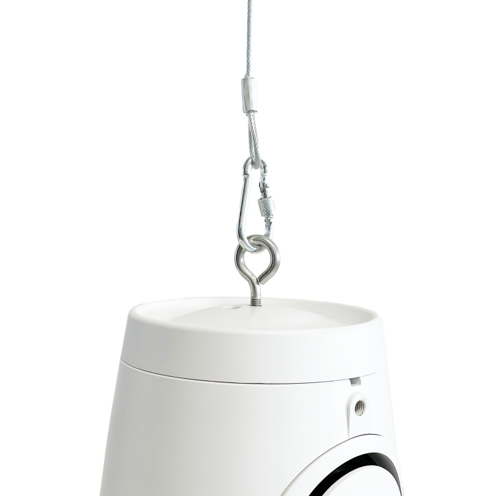 JS-BSS30 fixation cable acier et mousqueton