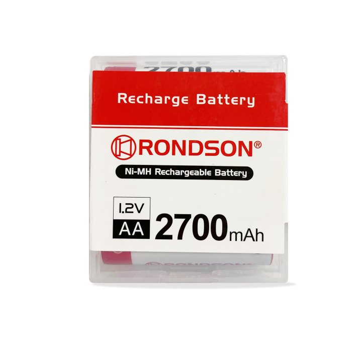 ACC1.2-2700-50 Pack de 50 accus rechargeables NiMH 1.2V-2700mAh