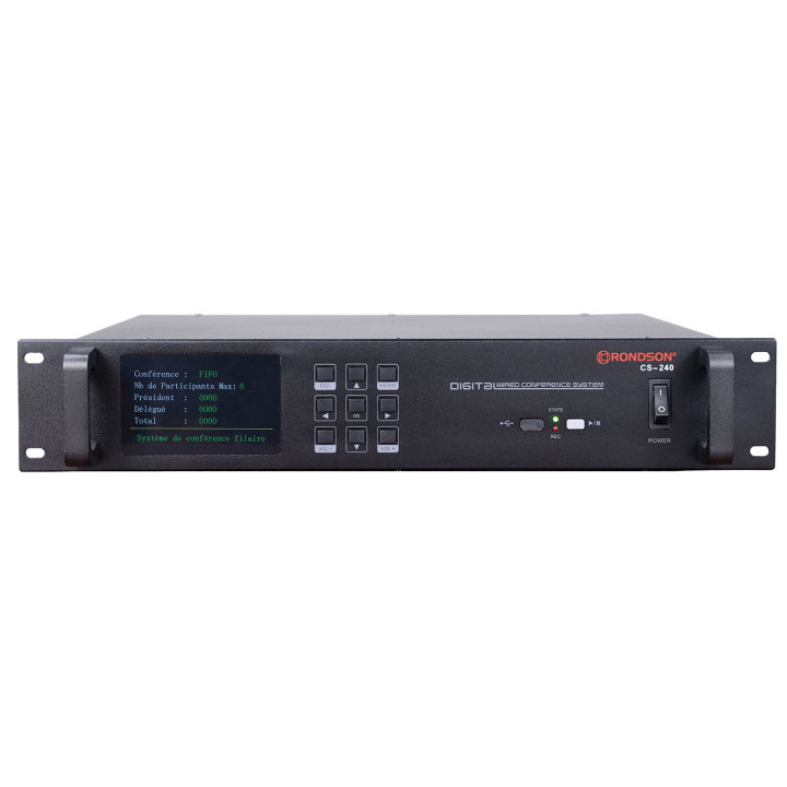Wired conference system CS - Central Unit