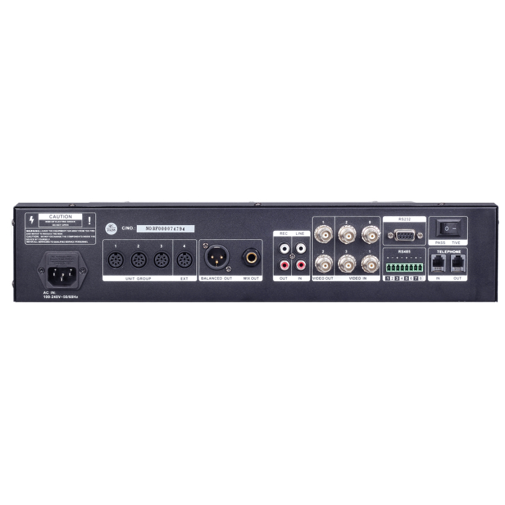 Wired conference system CS - Central Unit