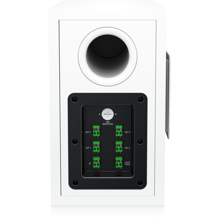 SUB80 Caisson de basses connectique