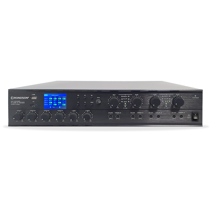 4-zone matrix preamplifier amplifiers