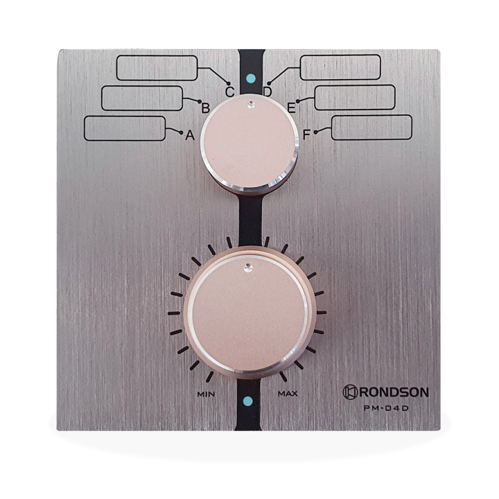 Platine murale PM-04D, pour amplificateurs AM-4240D