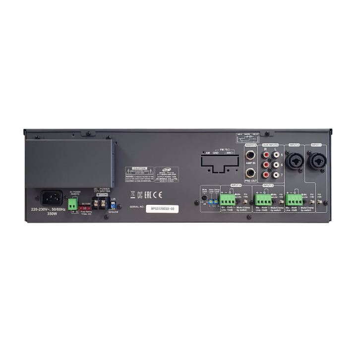 Amplificateur connectique