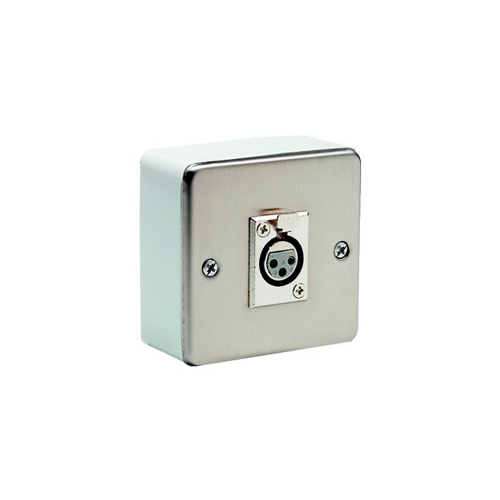 PMXF - Boîtier mural prise XLR Femelle 3 broches