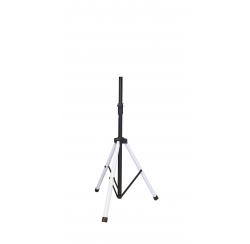 Folding telescopic speaker stand with led