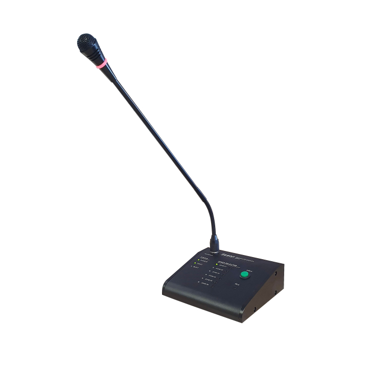 Microphone console for the AME-120 amplifier series...