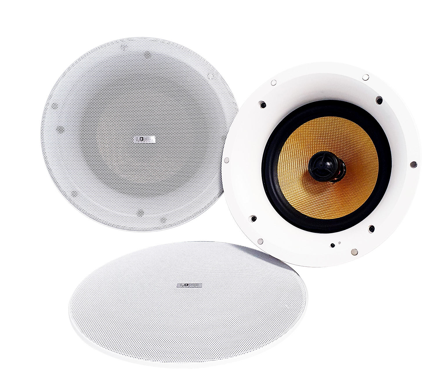 speling Uitvoerder klant 2 x 60W Ceiling Speakers set compatible bluetooth and wifi