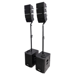 Line array column speaker system
