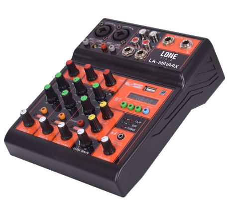 LA-MINIMIX : Table de mixage 4 canaux