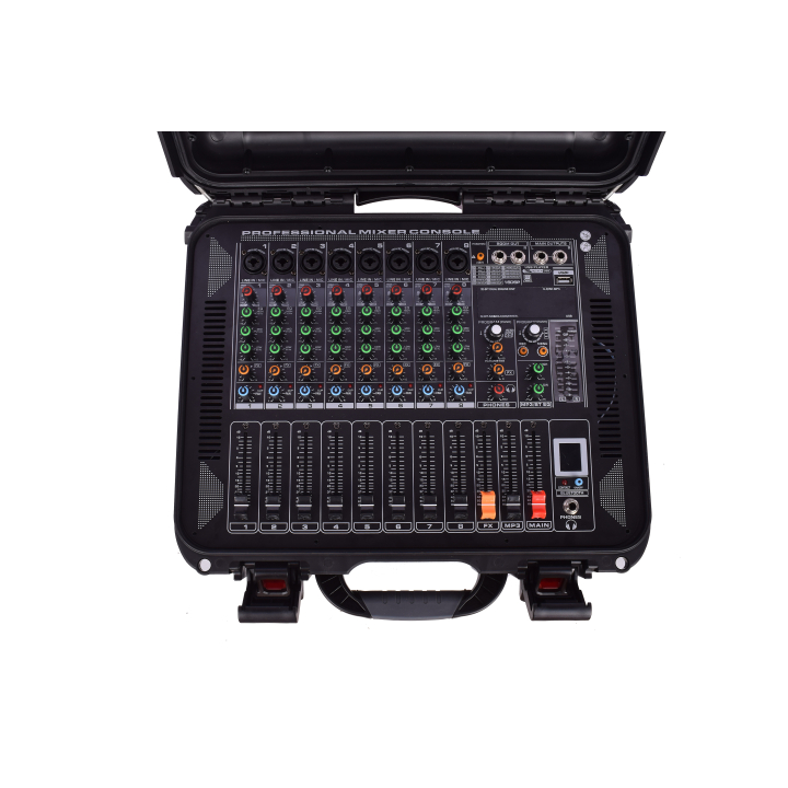 Valise Table de mixage 8 canaux 