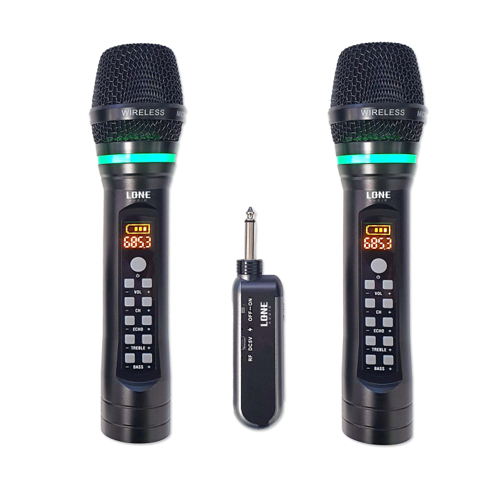 Wireless microphone stand