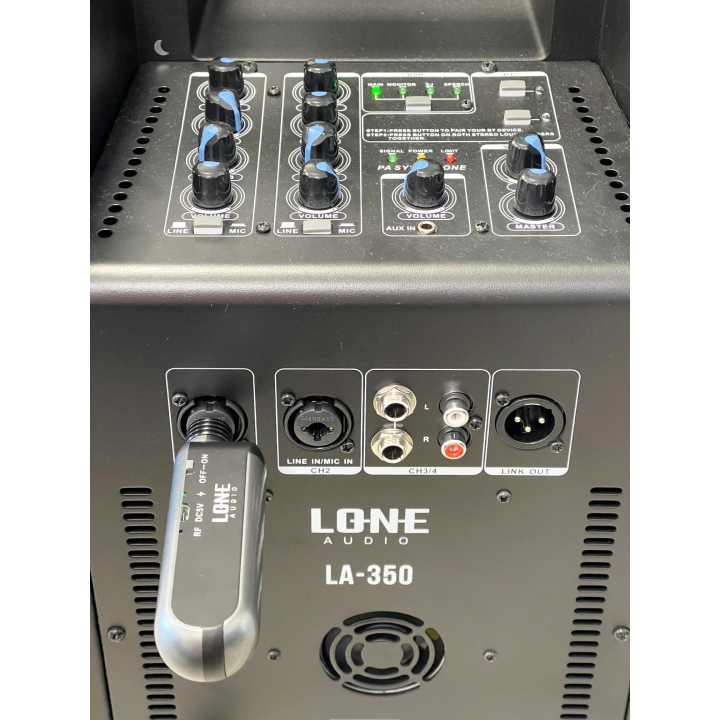 Wireless microphone stand